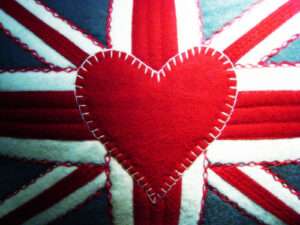 Union Jack Love Heart