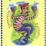 Aquarius Zodiac Stamp