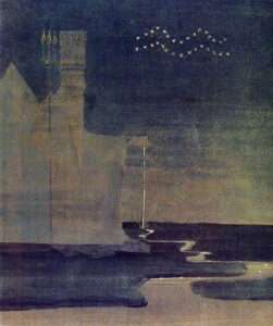Aquarius Oil Painting